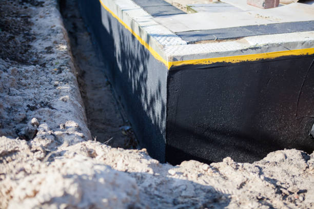 Residential Waterproofing installation at a Ghent, KY home by SJ Waterproofing Pros